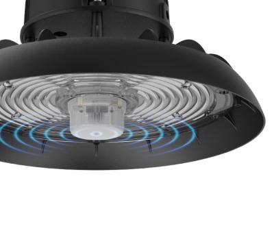 Projecteur UFO 100 W-300 W avec capteur radar pour auvent de garage et d'entrepôt