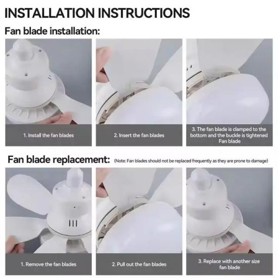 HS-CFL Ceiling Fan Light