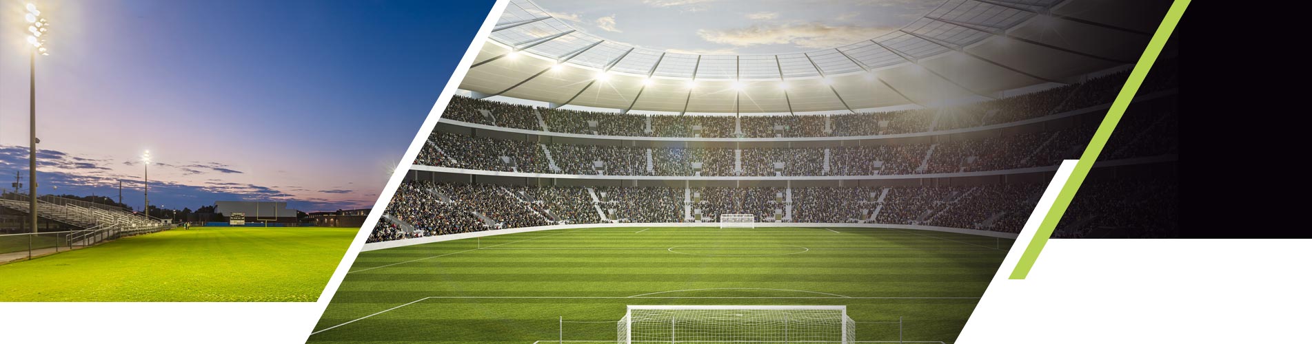 Éclairage de stade à LED